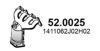 SUZUK 1411062J12 Catalytic Converter
